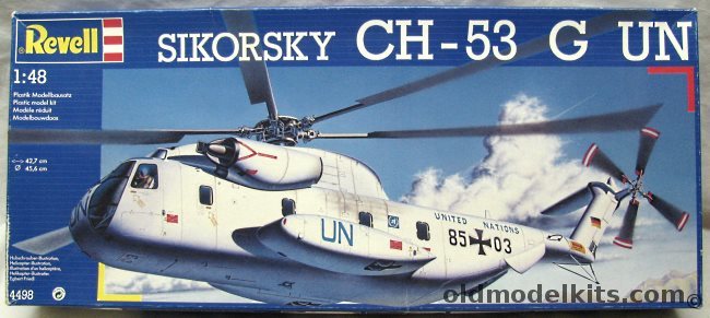 Revell 1/48 Sikorsky CH-53G (HH-53C) - UN (Luftwaffe 2 Different Markings), 4498 plastic model kit